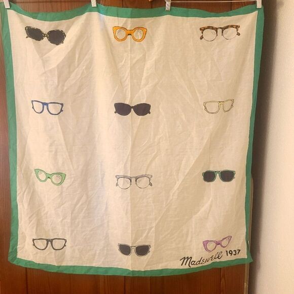 Madewell 1937 Accessories Brand Scarf Sunglasses Eye Glasses - Picture 2 of 7